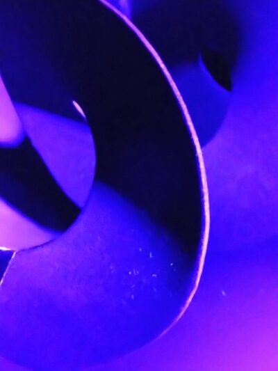 Home Spiral timeline in blue