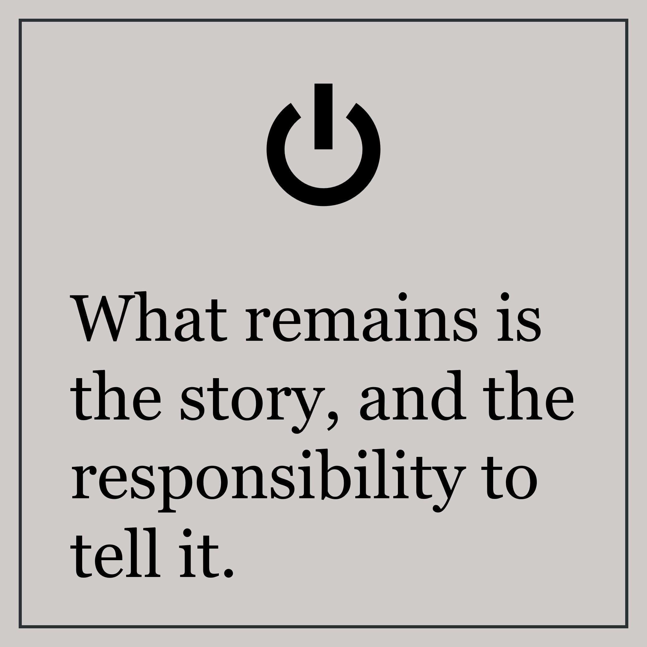 The Activist tosti verzet sadness in memoriam